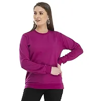 indi weaves Women's Fleece Warm Sweatshirt for Winters Pack of 2-thumb1