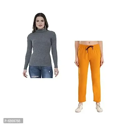 Buy Yellow & Beige Trousers & Pants for Girls by INDIWEAVES Online