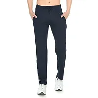 indi weaves Men's Solid Cotton Lower Track Pants (Pack of 2)-thumb1