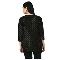 IndiWeaves#174; Cotton Printed Straight Top/Short Kurti for Women/Girls [Pack of 2]-thumb3