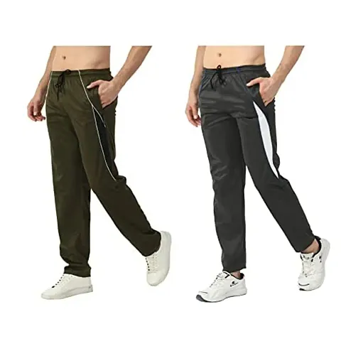 IndiWeaves#174; Men's Lower Comfy Regular Fit Track Pants [Pack of 2]