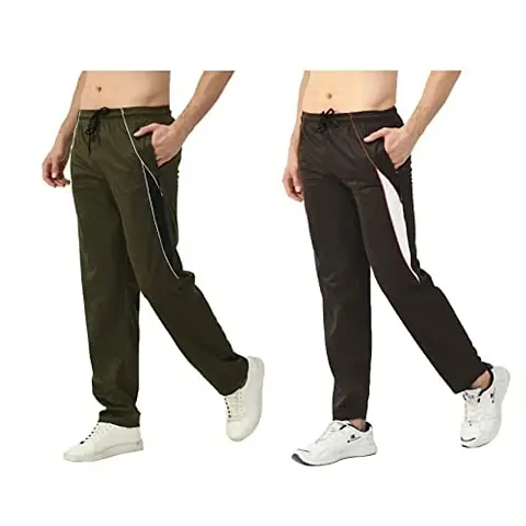 IndiWeaves#174; Men's Lower Comfy Regular Fit Track Pants [Pack of 2]