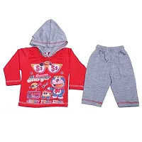 Indistar Kids Wollen Warm Clothing Set for Winters - Set of 2 (Assorted Color/Print)-thumb2