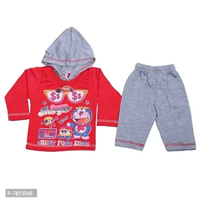 Indistar Kids Wollen Warm Clothing Set for Winters - Set of 2 (Assorted Color/Print)-thumb3