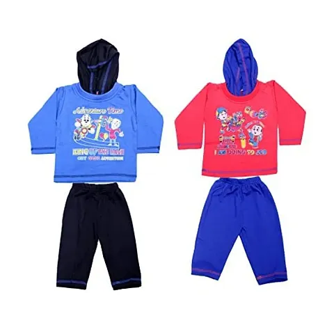 Kids Wollen Warm Clothing Set for Winters - Set of 2