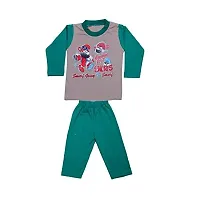 IndiWeaves Kids Pure Cotton Baba Suit (T-Shirt and Bottom) (Pack of 3) (Assorted Color/Print)-Multicolor - ( 10000-010204-IW)-2.5 to 3 Years-thumb3