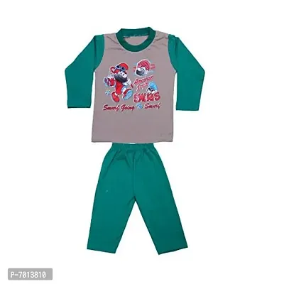 IndiWeaves Kids Pure Cotton Baba Suit (T-Shirt and Bottom) (Pack of 3) (Assorted Color/Print)-Multicolor - ( 10000-010204-IW)-2.5 to 3 Years-thumb4