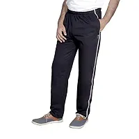 IndiWeaves Men's Premium Cotton Grey Lower with 1 Zipper Pocket and 1 Open Pocket-thumb1