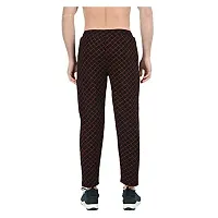 IndiWeaves Men's Printed Dry Fit Track Pants with 2 Side Open Pockets Combo Pack of 2-thumb2