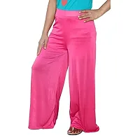 IndiWeaves Women Casual Palazzo Pants ,Plazzo Trousers Casual Wear Plazzo Pant For Women -Free Size-Pack Of 2-thumb1