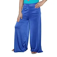 IndiWeaves Women Casual Palazzo Pants,Plazzo Trousers Casual Wear Plazzo Pant for Women -Free Size-Pack of 2-thumb1