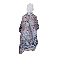 Indiweaves Women's Handmade Silk Kantha Patch Work Reversible Double Layered Stole Scarve Dupatta_Assorted Colors_80200-134-thumb1