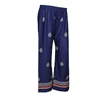 IndiWeaves 1 Solid Pallazo 1 Embroidered Rayon Pallazo/Sarara/Pants for Women(Pack of 2)_Multicolor_7190071957-IW-NP-P2-FREE-thumb4