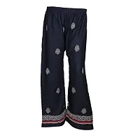 IndiWeaves 1 Boot Cut Pant 1 Embroidered Rayon Pallazo/Sarara/Pants for Women(Pack of 2)_Multicolor_7190571958-IW-NP-P2-FREE-thumb3