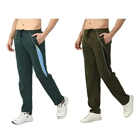 IndiWeaves#174; Men's Lower Comfy Regular Fit Track Pants [Pack of 2]