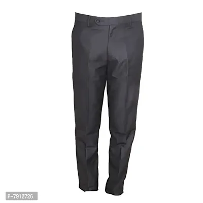 IndiWeaves Mens Rayon Formal Trousers Pants (70101)-Black-38-thumb5