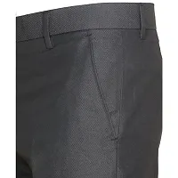 IndiWeaves Mens Rayon Formal Trousers Pants (70101)-Black-38-thumb3