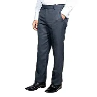 IndiWeaves Rayon Formal Trousers for Men-(Black-Size: 32-70075/70117)-thumb1