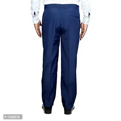 IndiWeaves Rayon Formal Trousers for Men-(Blue-Size: 32-70125/70125)-thumb3