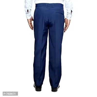 IndiWeaves Rayon Formal Trousers for Men-(Blue-Size: 30-70125/70125)-thumb3