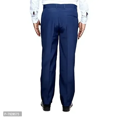 IndiWeaves Rayon Formal Trousers for Men-(Blue-Size: 34-70125/70125)-thumb3