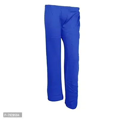 IndiWeaves Womens Warm Woolen Full Length Palazo Pants for Winters_Free Size_Blue/Pink-thumb3
