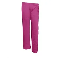 IndiWeaves Womens Warm Woolen Full Length Palazo Pants for Winters_Free Size_Blue/Pink-thumb4