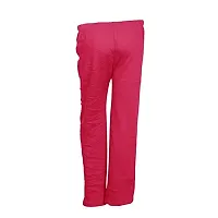 IndiWeaves Womens Warm Woolen Full Length Palazo Pants for Winters_Magenta_Free Size-thumb2