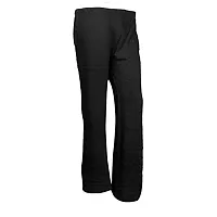 IndiWeaves Womens Warm Woolen Full Length Palazo Pants for Winters_Free Size_Orange/Black-thumb3