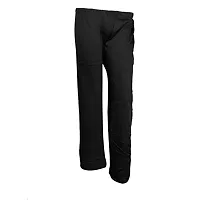 IndiWeaves Womens Warm Woolen Full Length Palazo Pants for Winters_Free Size_Black/White-thumb2