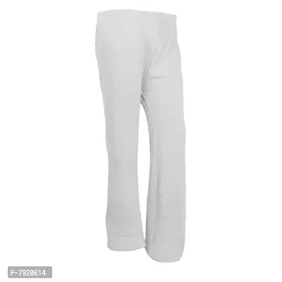 IndiWeaves Womens Warm Woolen Full Length Palazo Pants for Winters_Free Size_Black/White-thumb4