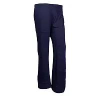 IndiWeaves Womens Warm Woolen Full Length Palazo Pants for Winters_Free Size_Navy Blue/Orange-thumb1