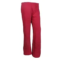 IndiWeaves Womens Warm Woolen Full Length Palazo Pants for Winters_Free Size_Maroon/Orange-thumb1