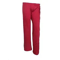 IndiWeaves Womens Warm Woolen Full Length Palazo Pants for Winters_Free Size_Maroon/Orange-thumb2