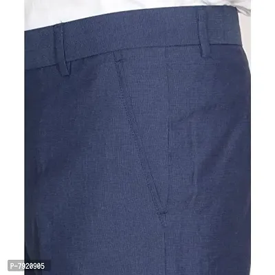 IndiWeaves Mens Rayon Formal Trousers Pants (70100)-Blue-32-thumb4