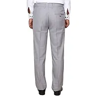 IndiWeaves Rayon Regular fit Formal Trouser for Mens_Gray_Size-34-thumb2