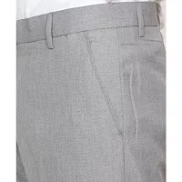 IndiWeaves Rayon Regular fit Formal Trouser for Mens_Gray_Size-34-thumb3
