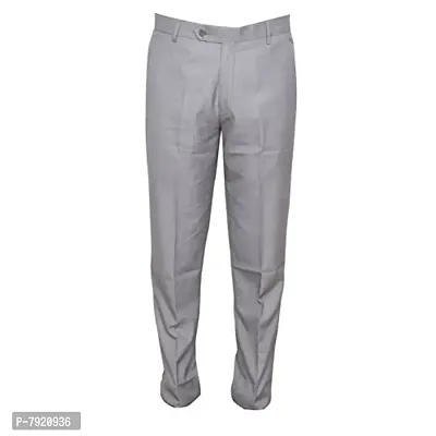 IndiWeaves Rayon Regular fit Formal Trouser for Mens_Gray_Size-34-thumb5
