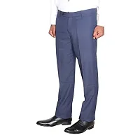 IndiWeaves Rayon Regular fit Formal Trouser for Mens_Navy Blue_Size-34-thumb1