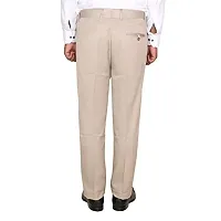 IndiWeaves Rayon Regular fit Formal Trouser for Mens_Beige_Size-30-thumb2