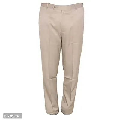 IndiWeaves Rayon Regular fit Formal Trouser for Mens_Beige_Size-30-thumb5