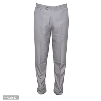 IndiWeaves Rayon Regular fit Formal Trouser for Mens_Gray_Size-32-thumb5