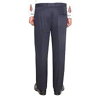 IndiWeaves Rayon Regular fit Formal Trouser for Mens_Navy Blue_Size-38-thumb2