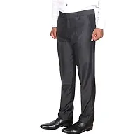 IndiWeaves Rayon Regular fit Formal Trouser for Mens_Black_Size-32-thumb1