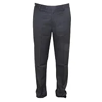 IndiWeaves Rayon Regular fit Formal Trouser for Mens_Black_Size-30-thumb4