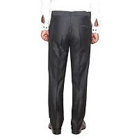 IndiWeaves Rayon Regular fit Formal Trouser for Mens_Black_Size-36-thumb2