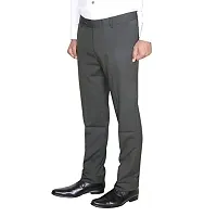 IndiWeaves Rayon Regular fit Formal Trouser for Mens_Black_Size-36-thumb1