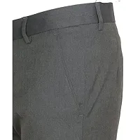 IndiWeaves Rayon Regular fit Formal Trouser for Mens_Black_Size-36-thumb3