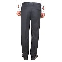 IndiWeaves Rayon Regular fit Formal Trouser for Mens_Black_Size-32-thumb2