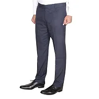 IndiWeaves Rayon Regular fit Formal Trouser for Mens_Navy Blue_Size-32-thumb1